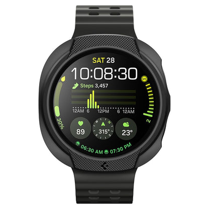 Puzdro Spigen Liquid Air pre Samsung Galaxy Watch8 40mm, Matné čierne ACS09840