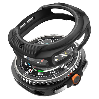 Puzdro Spigen Liquid Air pre Samsung Galaxy Watch8 Classic, Matné čierne ACS09841