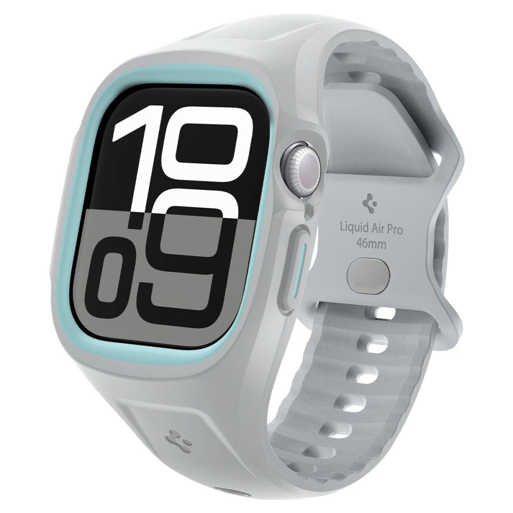 Puzdro Spigen Liquid Air Pro pre Apple Watch Series 10 / 11 46mm, Sivé ACS09318