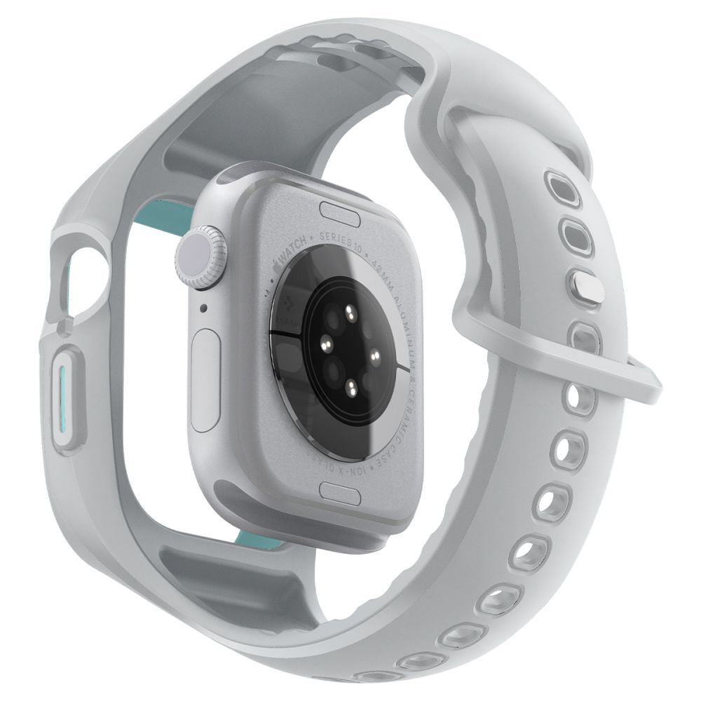 Puzdro Spigen Liquid Air Pro pre Apple Watch Series 10 / 11 46mm, Sivé ACS09318