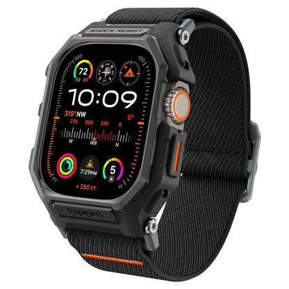 Obal Spigen Lite Fit Pro pre Apple Watch Ultra Series, Matná čierna ACS07104