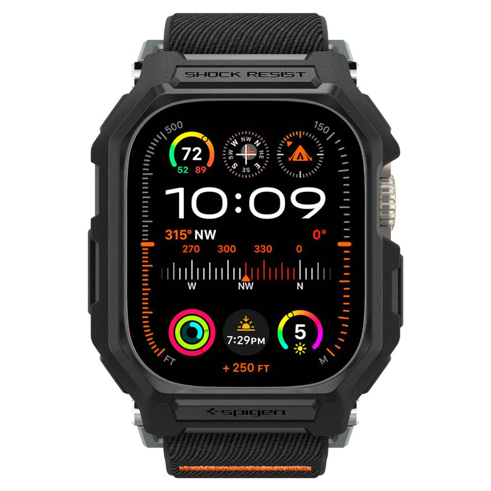 Obal Spigen Lite Fit Pro pre Apple Watch Ultra Series, Matná čierna ACS07104