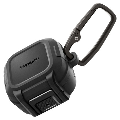 Puzdro Spigen Lock Fit pre Samsung Galaxy Buds4 / Buds4 Pro, Matná Čierna ACS11202