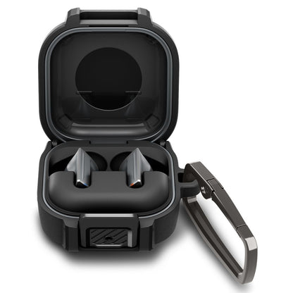 Puzdro Spigen Lock Fit pre Samsung Galaxy Buds4 / Buds4 Pro, Matná Čierna ACS11202