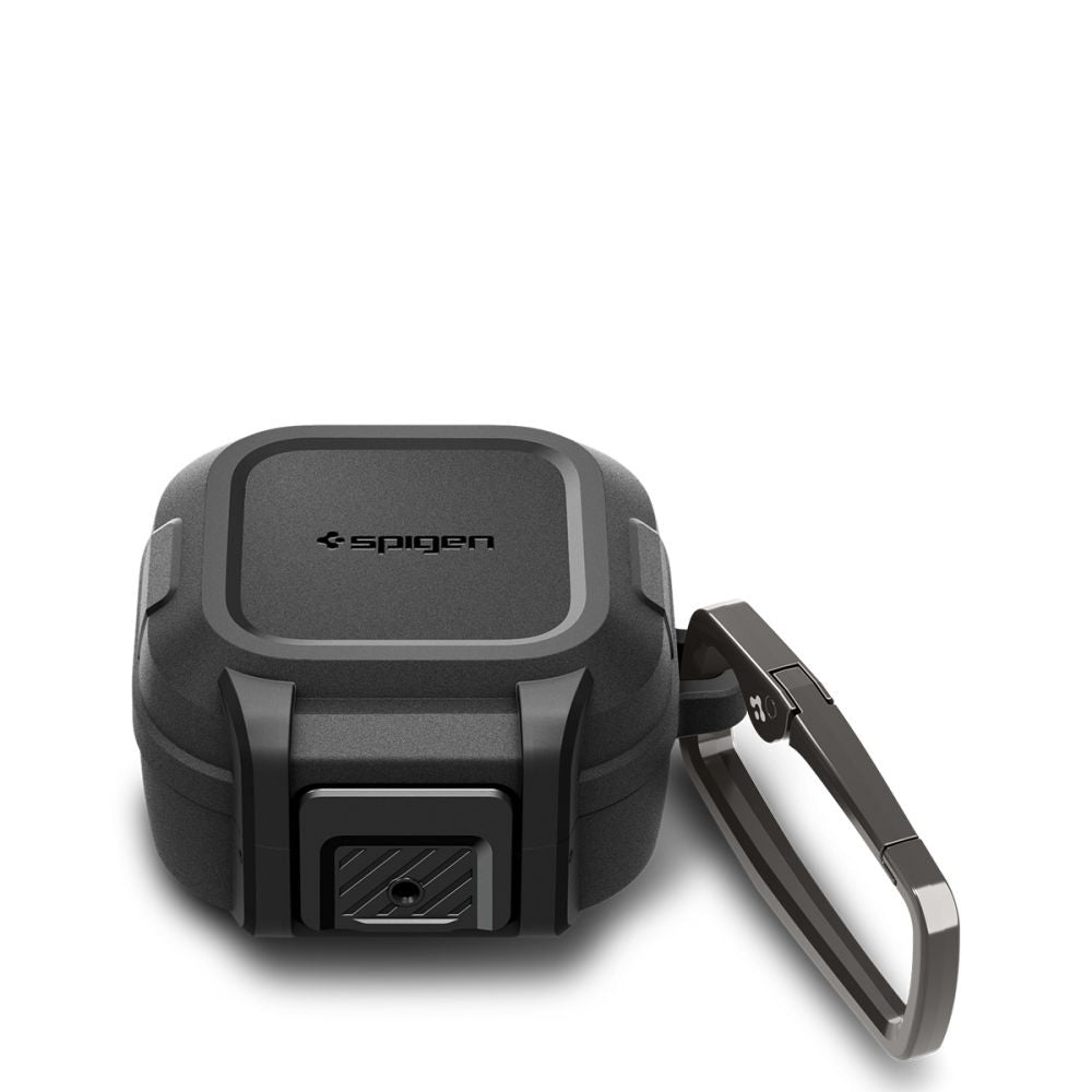 Puzdro Spigen Lock Fit pre Samsung Galaxy Buds4 / Buds4 Pro, Matná Čierna ACS11202