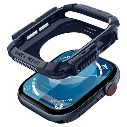 Puzdro Spigen Rugged Armor pre Apple Watch Series 10 / 11 46mm, Námornícka modrá ACS08599