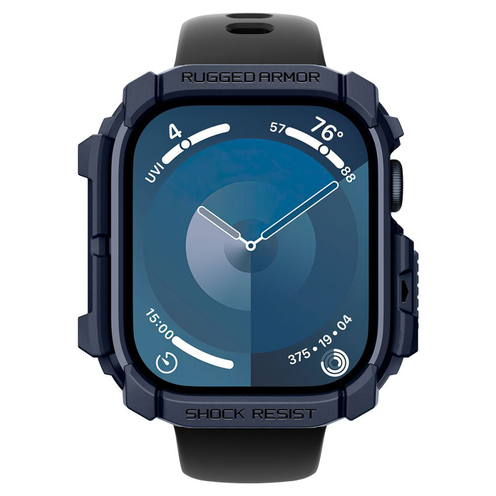Puzdro Spigen Rugged Armor pre Apple Watch Series 10 / 11 46mm, Námornícka modrá ACS08599