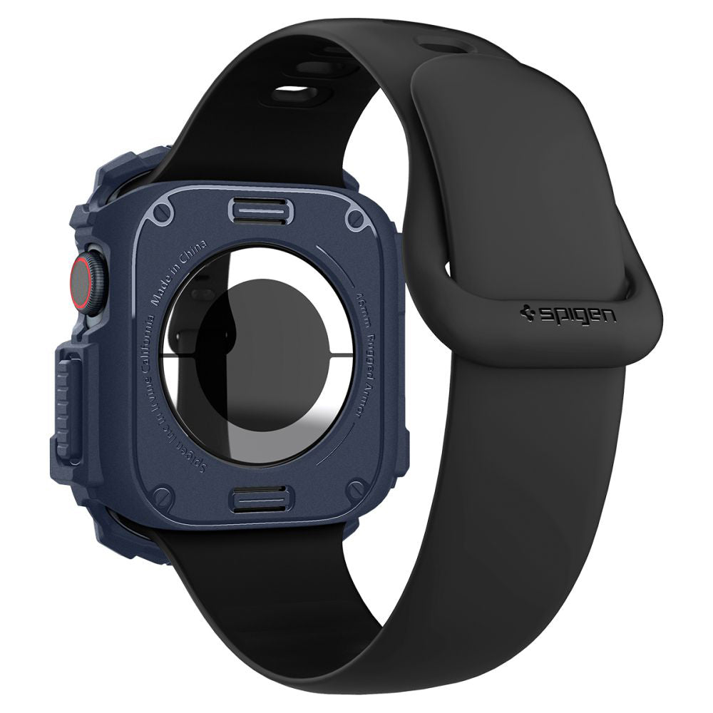 Puzdro Spigen Rugged Armor pre Apple Watch Series 10 / 11 46mm, Námornícka modrá ACS08599