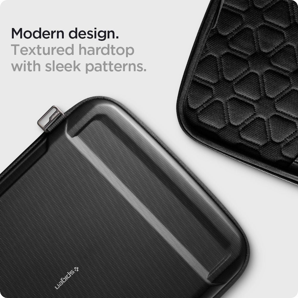 Obal Spigen Rugged Armor pre notebook 13 palcov - 14 palcov, čierny AFA04270