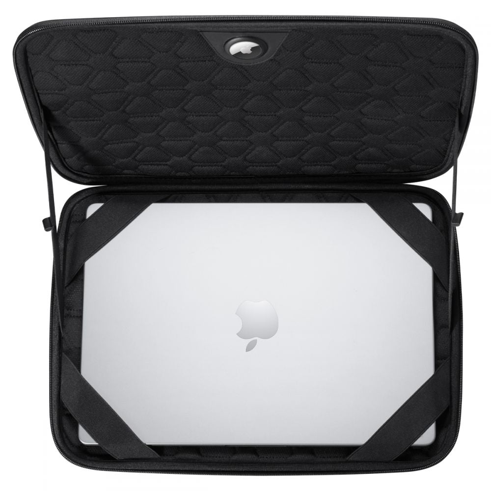 Obal Spigen Rugged Armor pre notebook 13 palcov - 14 palcov, čierny AFA04270