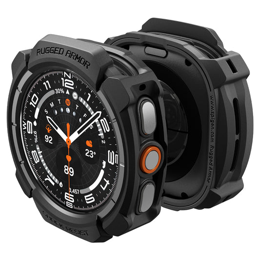 Spigen Rugged Armor púzdro pre Samsung Galaxy Watch Ultra2, matná čierna ACS11611
