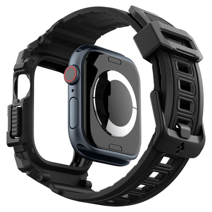 Puzdro Spigen Rugged Armor Pro pre Apple Watch Series 10 42mm, Matná Čierna ACS08591