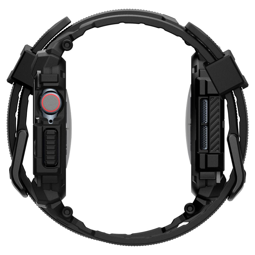 Puzdro Spigen Rugged Armor Pro pre Apple Watch Series 10 42mm, Matná Čierna ACS08591