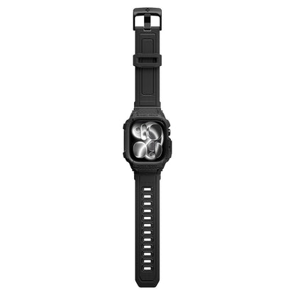 Spigen Rugged Armor Pro Case for Apple Watch Series 12 42mm, Matte Black ACS11883