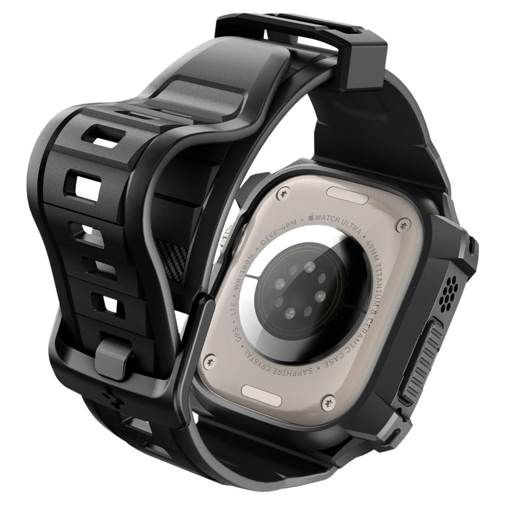 Puzdro Spigen Rugged Armor Pro pre Apple Watch Ultra Series, Čierne