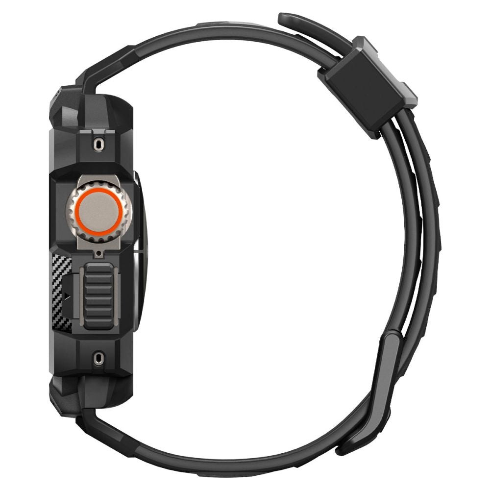 Puzdro Spigen Rugged Armor Pro pre Apple Watch Ultra Series, Čierne