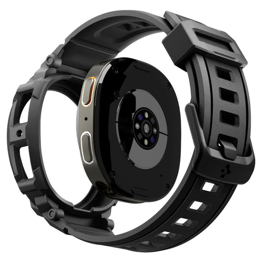 Puzdro Spigen Rugged Armor Pro pre Samsung Galaxy Watch8 40mm, Matná Čierna ACS10005