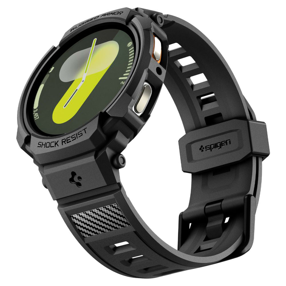 Puzdro Spigen Rugged Armor Pro pre Samsung Galaxy Watch8 44mm, Čierne ACS10007
