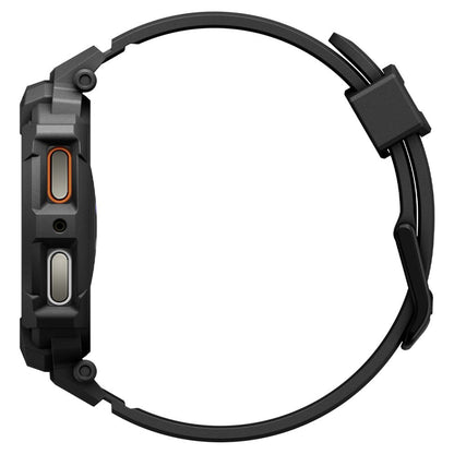 Puzdro Spigen Rugged Armor Pro pre Samsung Galaxy Watch8 44mm, Čierne ACS10007