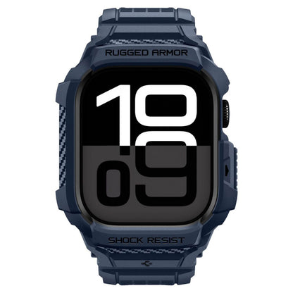 Puzdro Spigen Rugged Armor Pro V2 pre Apple Watch Series 10 / 11 42mm, Námornícka modrá ACS10495