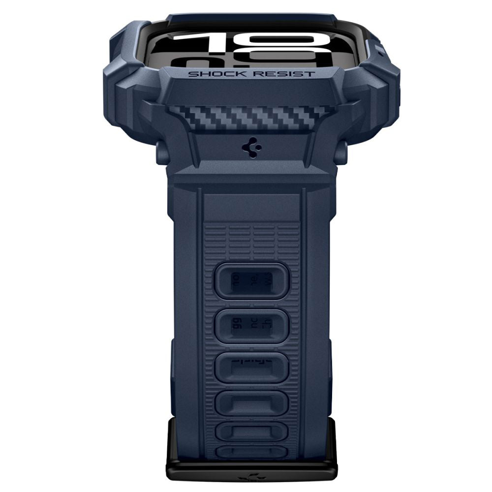 Puzdro Spigen Rugged Armor Pro V2 pre Apple Watch Series 10 / 11 42mm, Námornícka modrá ACS10495