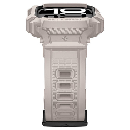 Puzdro Spigen Rugged Armor Pro V2 pre Apple Watch Series 10 / 11 46mm, Béžová ACS10506