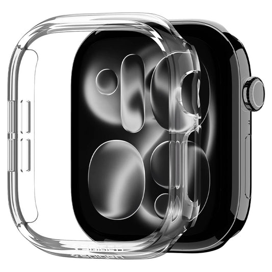 Puzdro Spigen Thin Fit pre Apple Watch Series 12 42 mm, priehľadné ACS11881