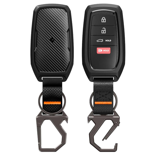 Obal na kľúče do auta Spigen TK100 pre Toyota Smart, čierny ACS11366