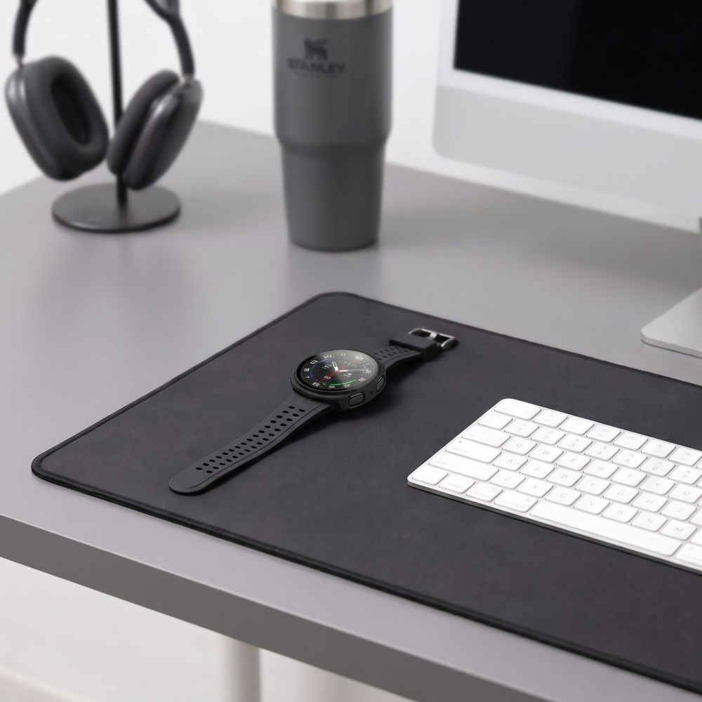 Obal Tech-Protect Defense pre Samsung Galaxy Watch9 / Watch8 40mm, Sada 2 kusy, Čierna / Priehľadná