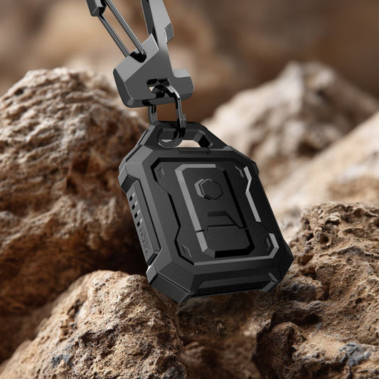 Puzdro Tech-Protect Kevlar Pro pre Apple AirTag, Čierne