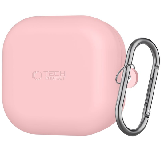 Puzdro Tech-Protect Silicone Hook pre Samsung Galaxy Buds4 / Buds4 Pro, Ružové
