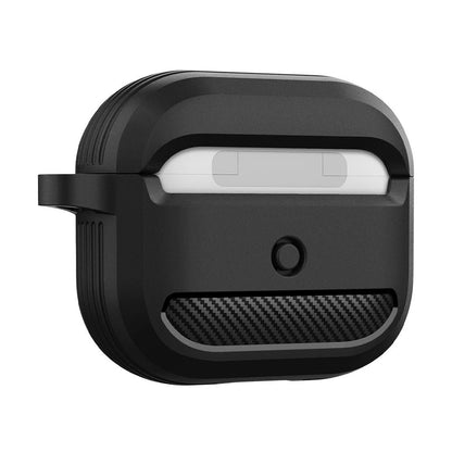 Techsuit Carbon puzdro pre Apple AirPods 3, čierne