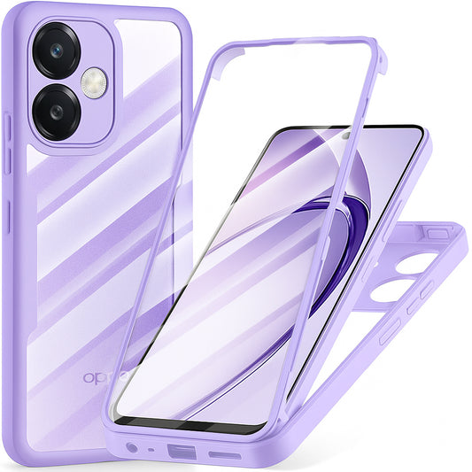 Puzdro pre Oppo A3 4G / A3 5G, Techsuit, ColorVerse 360, Fialová