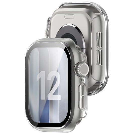 Techsuit Defense360 Pro Case for Apple Watch 12 46mm, Transparent
