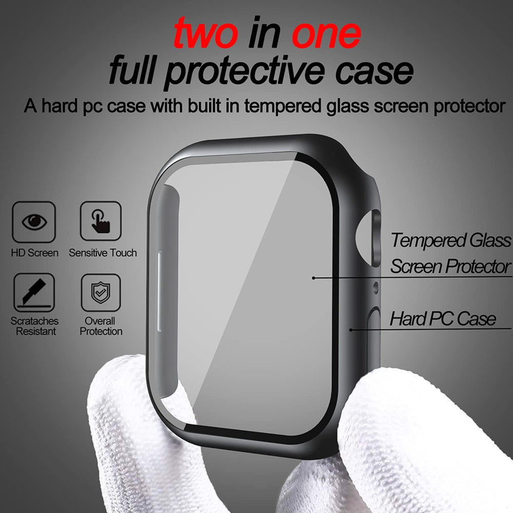 Obal Techsuit Defense360 Pro pre Apple Watch 7 45mm Series, čierny