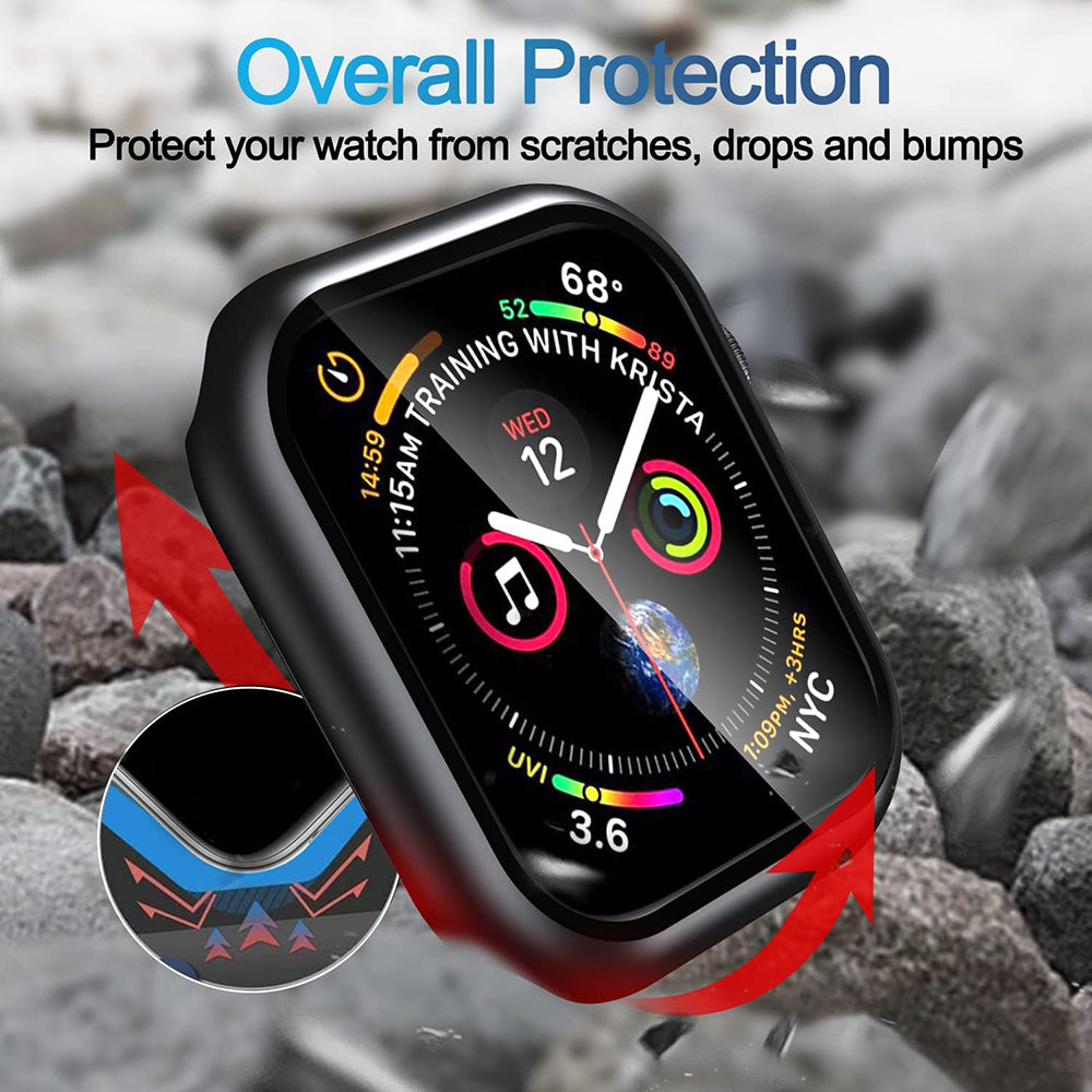 Obal Techsuit Defense360 Pro pre Apple Watch 7 45mm Series, čierny