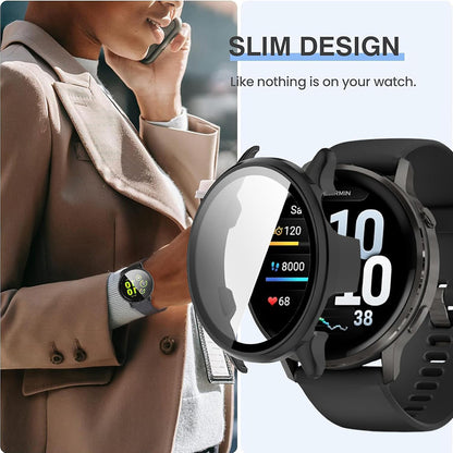 Puzdro Techsuit Defense360 Pro pre Garmin Venu 4 45mm, Zelené