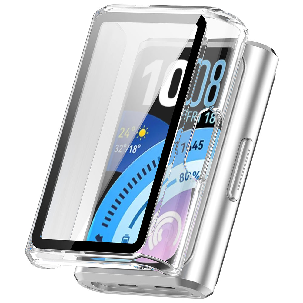 Puzdro Techsuit Defense360 Pro pre Huawei Band 11 Pro, Priehľadné