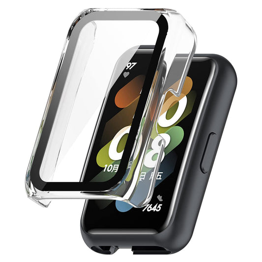 Obal Techsuit Defense360 Pro pre Huawei Band 8 / Band 9, Priehľadný