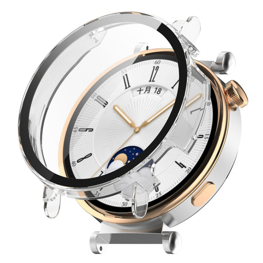 Techsuit Defense360 Pro púzdro pre Huawei Watch GT 4 41mm, priehľadné