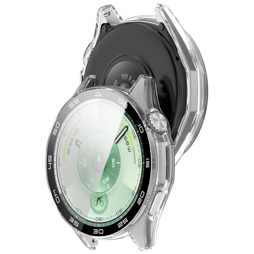 Puzdro Techsuit Defense360 Pro Bezel pre Huawei Watch GT 6 46mm, Transparentné