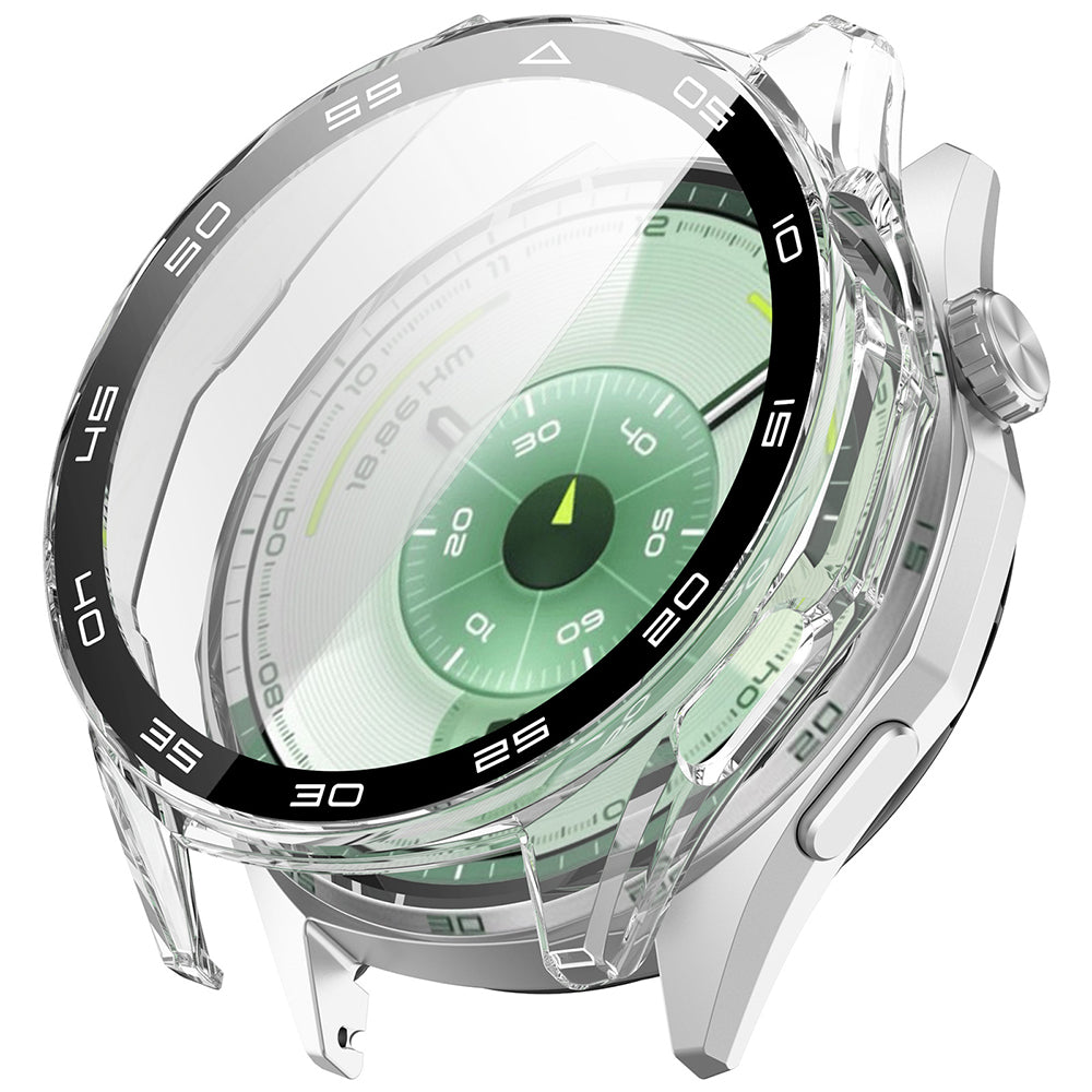 Puzdro Techsuit Defense360 Pro Bezel pre Huawei Watch GT 6 46mm, Transparentné