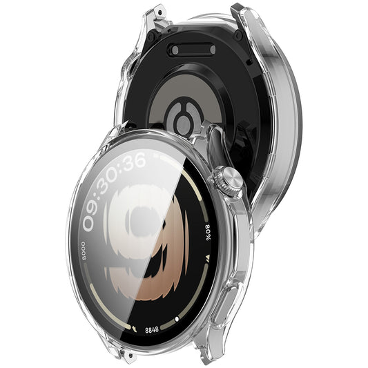 Puzdro Techsuit Defense360 Pro pre Oppo Watch S / OnePlus Watch Lite, Priesvitné