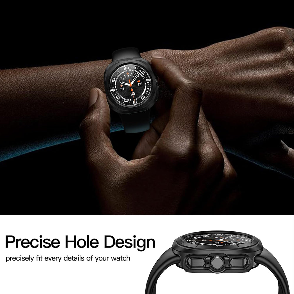 Obal Techsuit Defense360 Pro pre Samsung Galaxy Watch Ultra, čierny