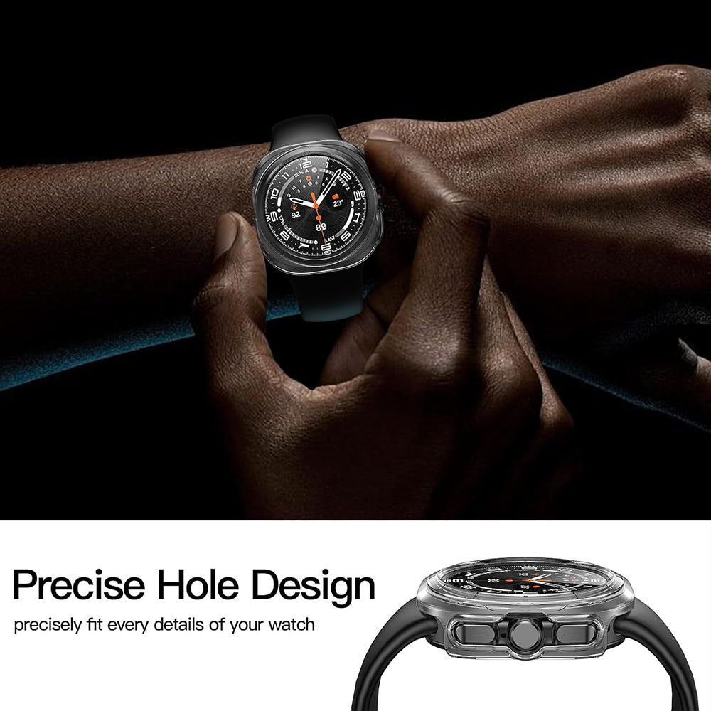 Obal Techsuit Defense360 Pro pre Samsung Galaxy Watch Ultra, Priehľadný