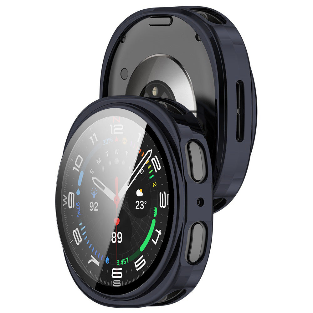 Obal Techsuit Defense360 Pro pre Samsung Galaxy Watch8 40mm, námornícka modrá