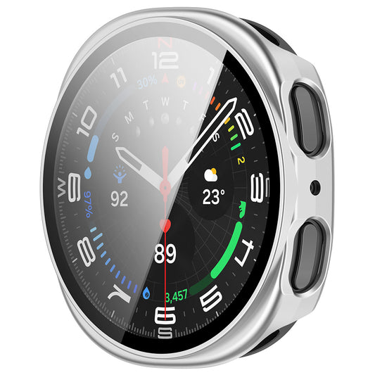 Obal Techsuit Defense360 Pro pre Samsung Galaxy Watch9 / Watch8 44mm, Strieborný