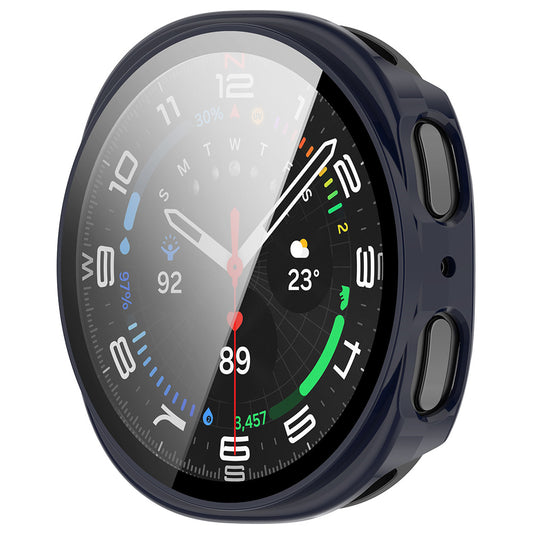 Obal Techsuit Defense360 Pro pre Samsung Galaxy Watch8 44mm, námornícka modrá