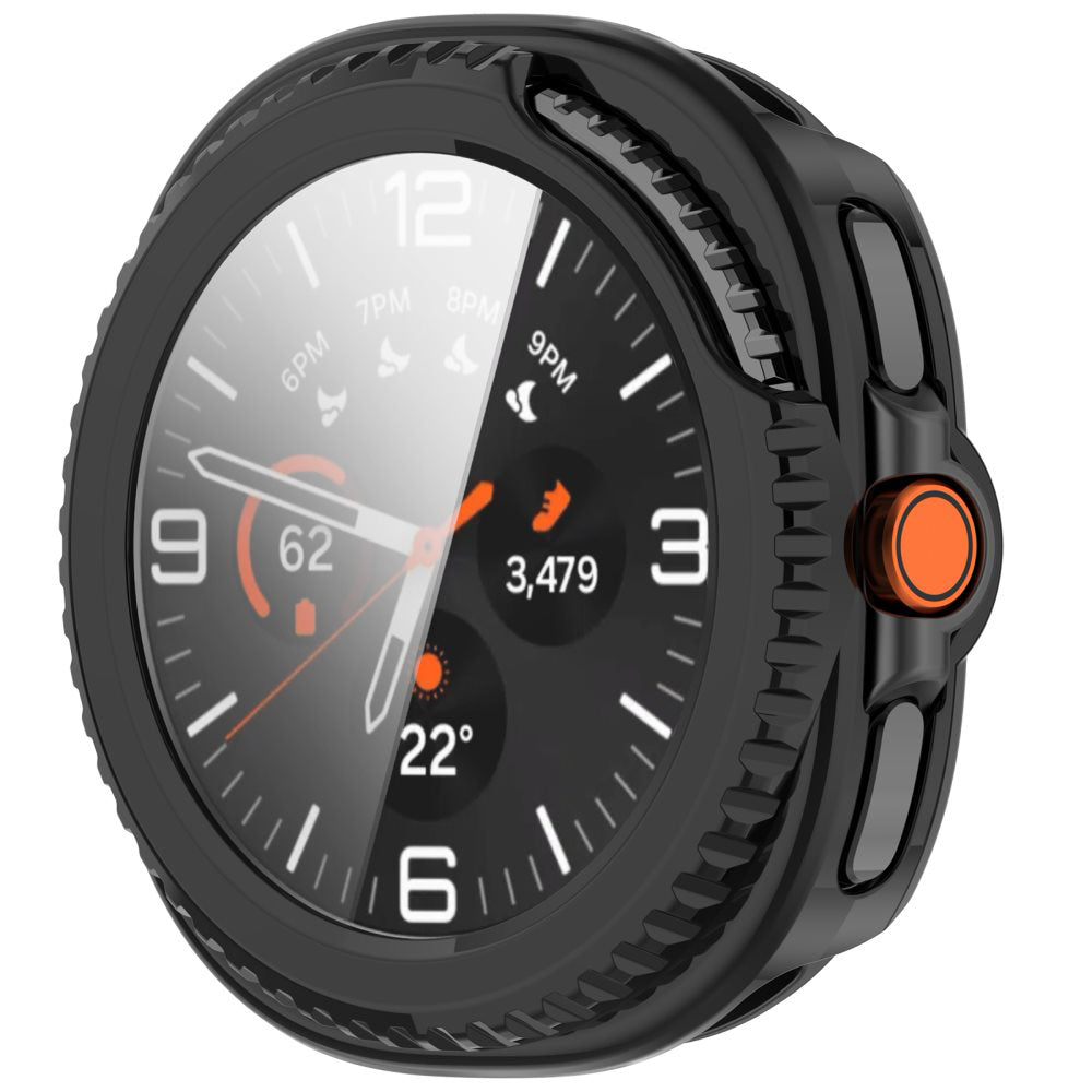 Obal Techsuit Defense360 Pro pre Samsung Galaxy Watch8 Classic, Tmavomodrý