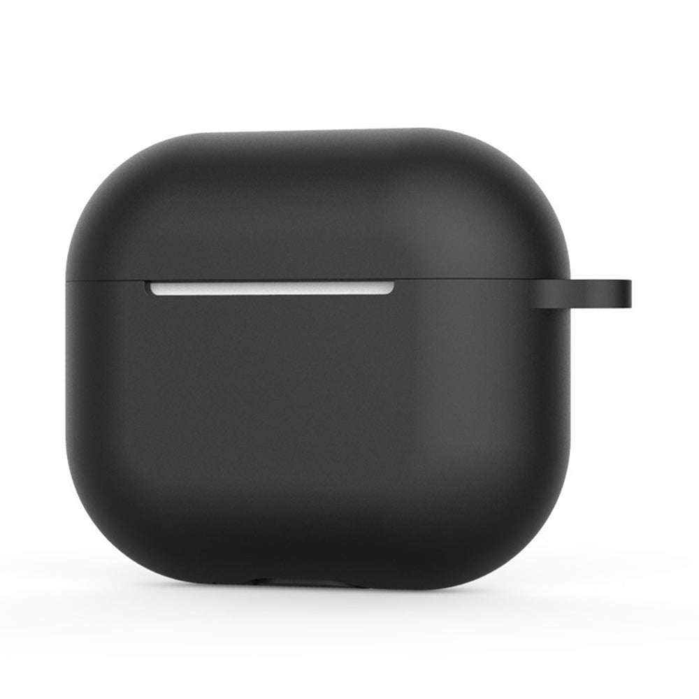 Techsuit Silikónové puzdro pre Apple AirPods 4, Čierne